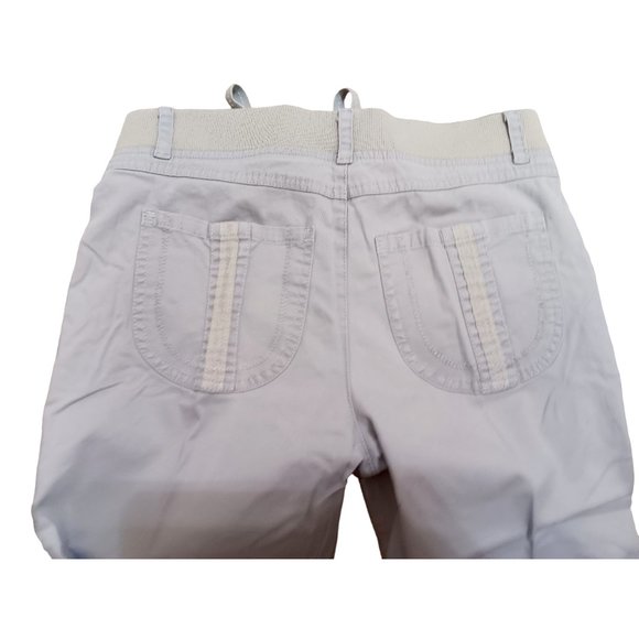 Gloria Vanderbilt Gray Capri Pants Size 4P Angelina - Picture 4 of 9